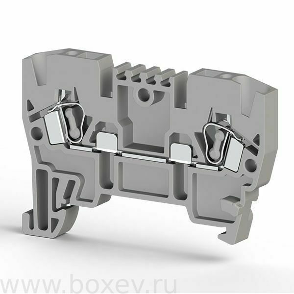 YBK2,5 серый. Клеммы Klemsan, 2,5 мм2, пружинные