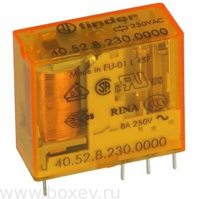 405280480000 Миниатюр. реле, 2CO 8A. Uc=AC 48V