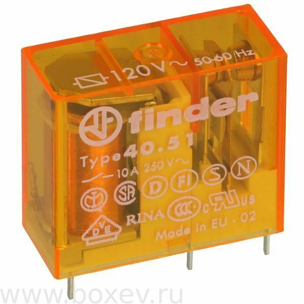 405182300000 Миниатюр. реле, 1CO 8A. Uc=AC 230V.