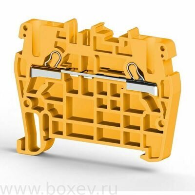 PYK 4 жёлтый. Клеммы Klemsan, 4.0 мм2, Push-In