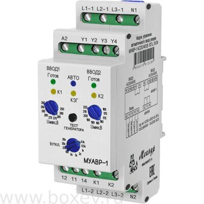 МУАВР-1 АС230/400В 50Гц УХЛ4 Модуль AVR, 3-х фазный