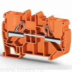 PYK 10 оранжевый. Клеммы Klemsan, 10.0 мм2, Push-In