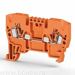YBK4 оранжевый. Клеммы Klemsan, 4.0 мм2, пружинные