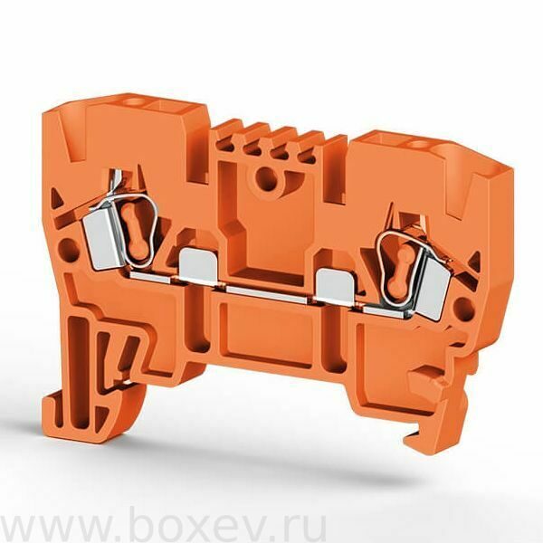 YBK2,5 оранжевый. Клеммы Klemsan, 2.5 мм2, пружинные