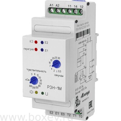 РЗН-1М AC230V УХЛ4 Реле защиты насосов Меандр. Выход: 1ПК 3А.