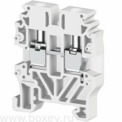 Миниклеммник винтовой 2,5 мм2 (белый); MVK2,5