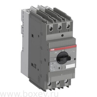 MS165-54 30кА Автомат защиты двигателя ABB. 3P, Ir=40…54А. Ics=30 kA