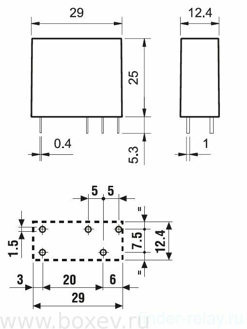 4051-Rele_Finder_dimensions