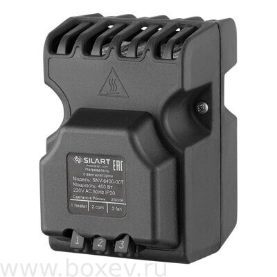 SNV-6400-00T Нагреватель Silart, 400W. U=AC 230V, клеммное подключение.