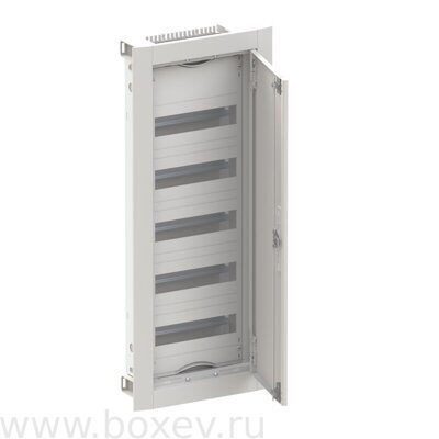 CU15V (U51) Монтажный щит в нишу, 60М (5х12М). ШВГ: 365x864x125 мм. N /PE