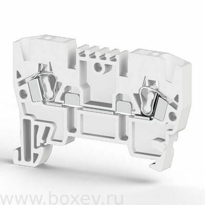YBK4 белый. Клеммы Klemsan, 4.0 мм2, пружинные